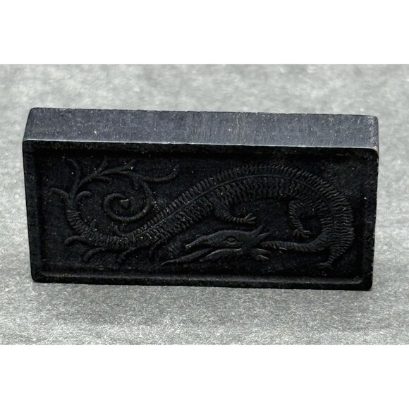 Vintage Halsam Dragon Dominoes Set No. 920 Double Nine Domino Game W/ Directions - Picture 3 of 5